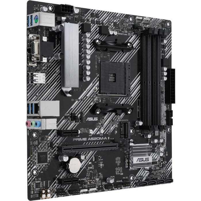 ASUS Prime A520M-A II/CSM Socket AM4 Micro ATX ASUS Prime A520M-A II/CSM Socket AM4 Micro ATX